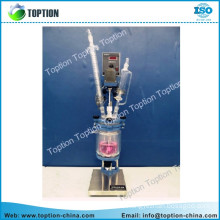 TTF -1L mini three layer glass reactor
